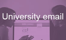 Click here for information about your University Email